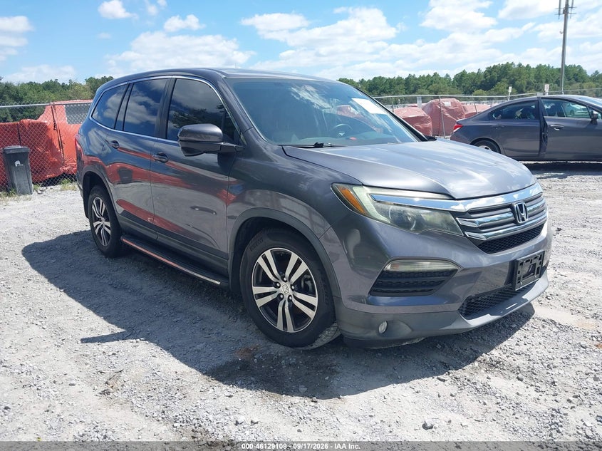 Vin: 5fnyf5h51gb047239, lot: 46628829, honda pilot ex-l 2016 img_1