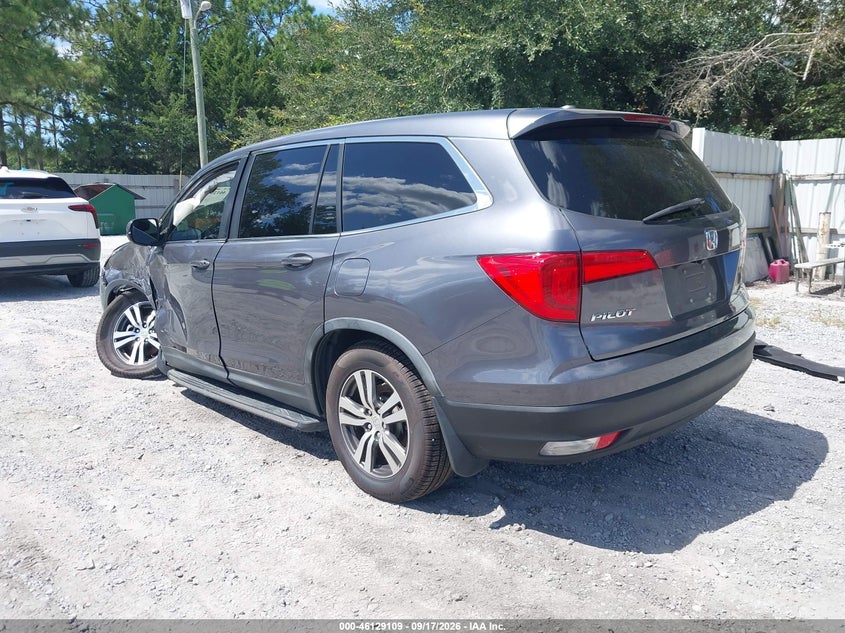 Vin: 5fnyf5h51gb047239, lot: 46628829, honda pilot ex-l 20163