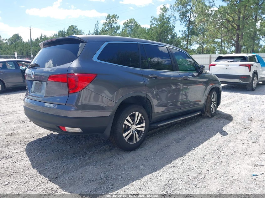 Vin: 5fnyf5h51gb047239, lot: 46628829, honda pilot ex-l 20164