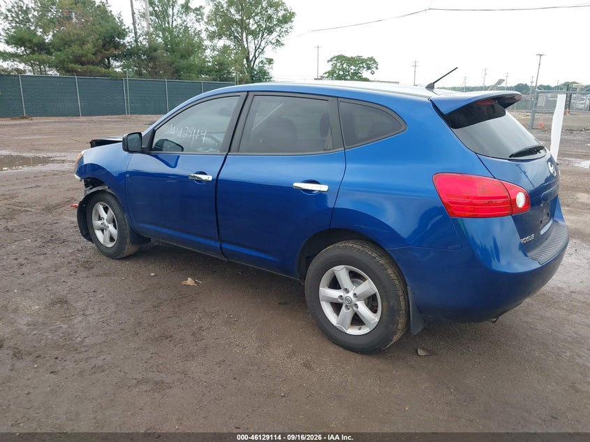 Vin: jn8as5mv0aw124290, lot: 46628834, nissan rogue s 20103