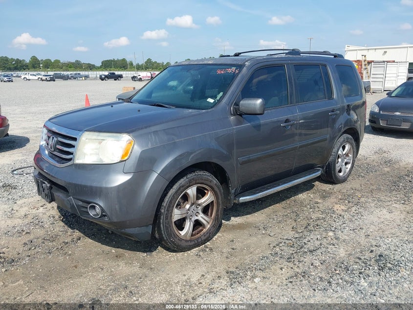 Vin: 5fnyf3h50db004608, lot: 46628853, honda pilot ex-l 20132