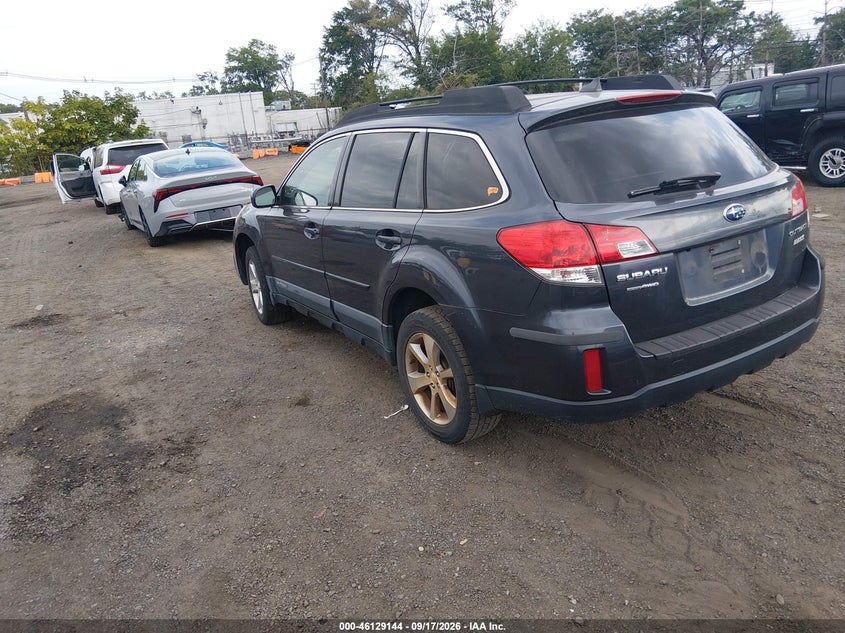 Vin: 4s4brbkc6d3321882, lot: 46628864, subaru outback 2.5i limited 20133