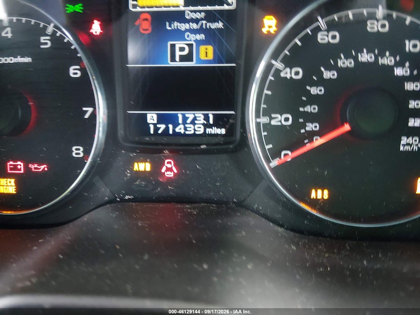 SUBARU OUTBACK 2013 VIN 4S4BRBKC6D3321882