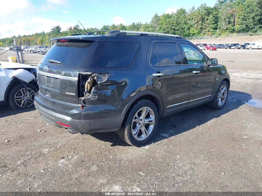 Vin: 1fm5k7f85ega06568, lot: 46628875, ford explorer limited 20144