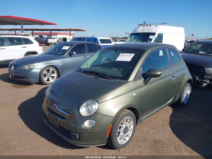 Vin: 3c3cffar1ct181908, lot: 46628889, fiat 500 pop 20122