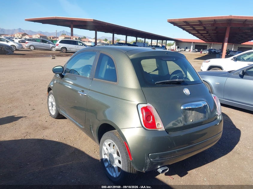 Vin: 3c3cffar1ct181908, lot: 46628889, fiat 500 pop 20123