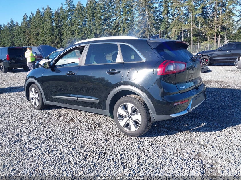 Vin: kndcb3lc3k5341106, lot: 46628891, kia niro lx 20193