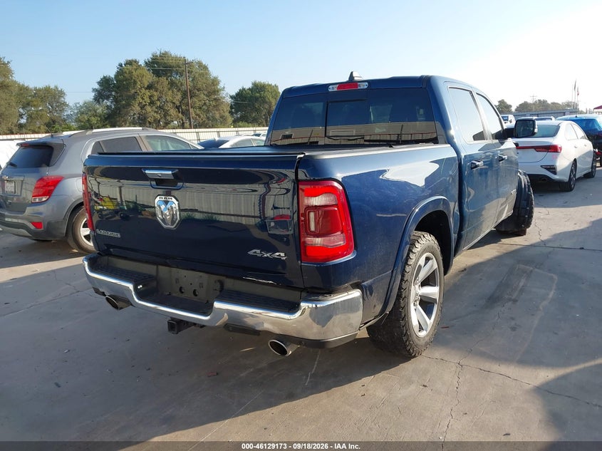Vin: 1c6srfjt2nn198608, lot: 46628893, ram 1500 laramie  4x4 5'7 box 20224