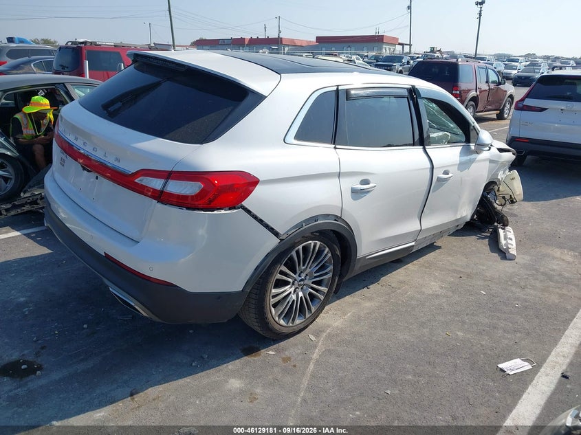 2016 LINCOLN MKX auction photo 4
