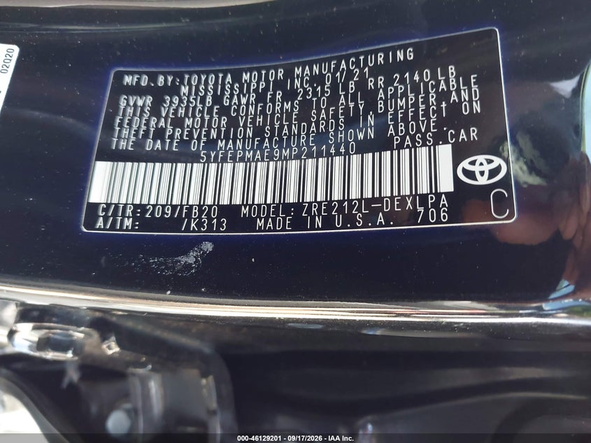 TOYOTA COROLLA - zdjęcie 9