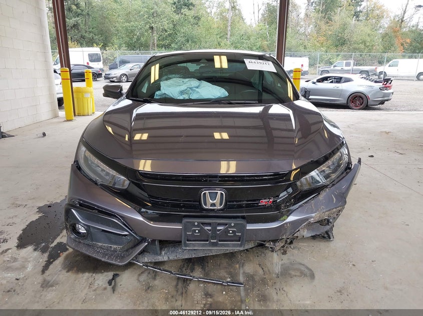 HONDA CIVIC SI 2020 VIN 2HGFC3A54LH752055