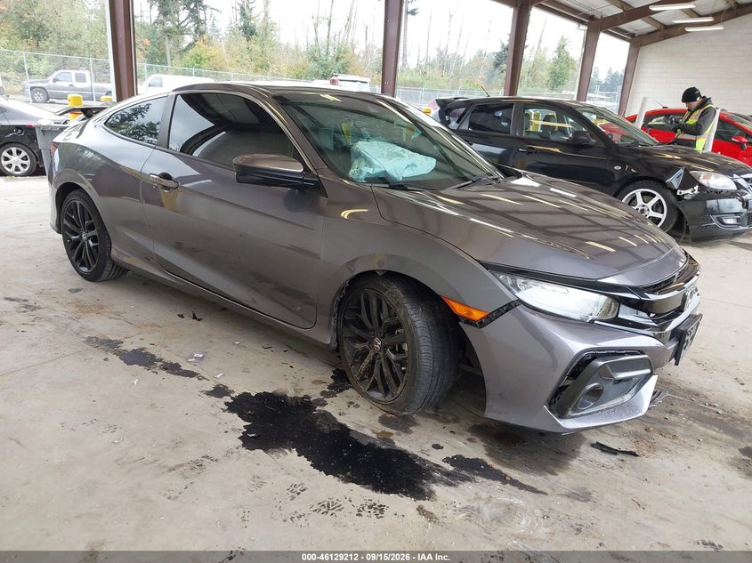 Vin: 2hgfc3a54lh752055, lot: 46628932, honda civic si coupe 2020 img_1