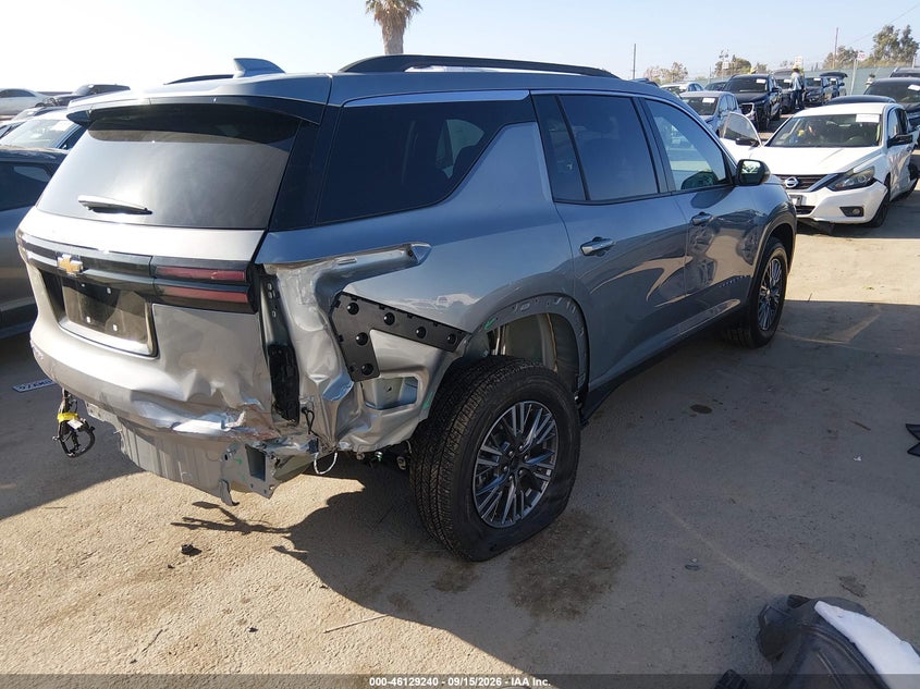 Vin: 1gnergks8tj328906, lot: 46628960, chevrolet traverse fwd lt 20264