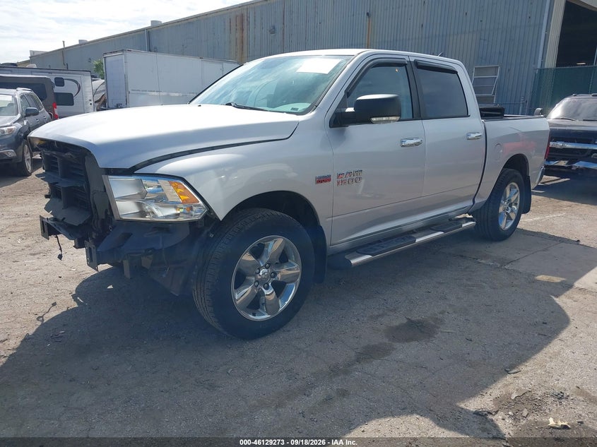 Vin: 1c6rr7lt3fs777675, lot: 46628993, ram 1500 big horn 20152