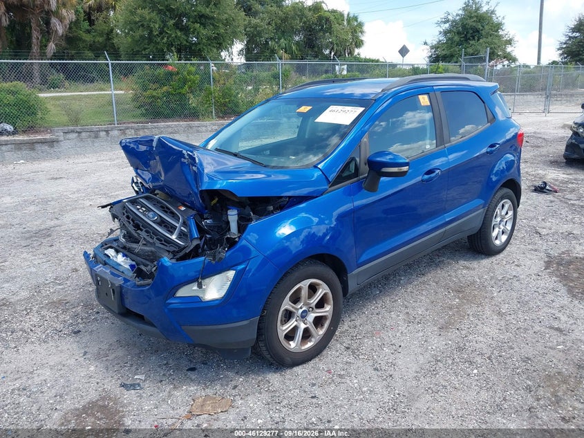Vin: maj3s2gexlc368974, lot: 46628997, ford ecosport se 20202