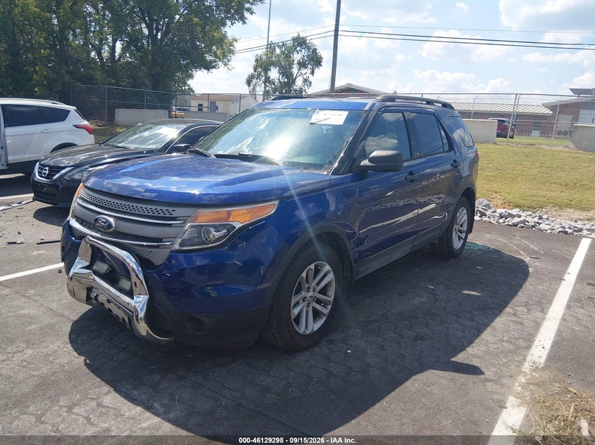 2015 Ford Explorer, Удар спереди, IAAI, VIN 1FM5K7B80FGA76390 — фото 2
