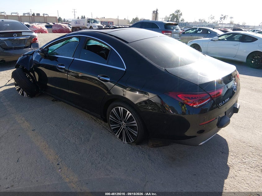 Vin: w1k5j4gb8nn299996, lot: 46629036, mercedes-benz cla 250 coupe 20223