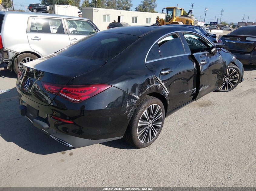 Vin: w1k5j4gb8nn299996, lot: 46629036, mercedes-benz cla 250 coupe 20224