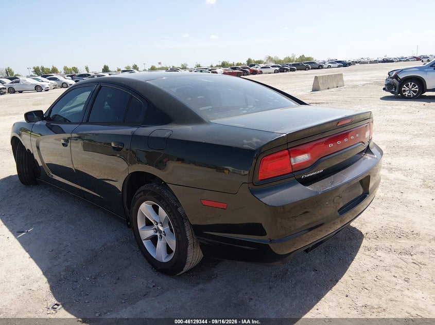 Vin: 2c3cdxbg5dh687230, lot: 46629064, dodge charger se 20133