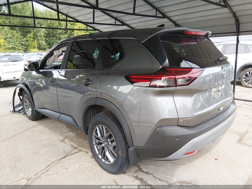Vin: 5n1bt3abxpc866181, lot: 46629070, nissan rogue s intelligent awd 20233