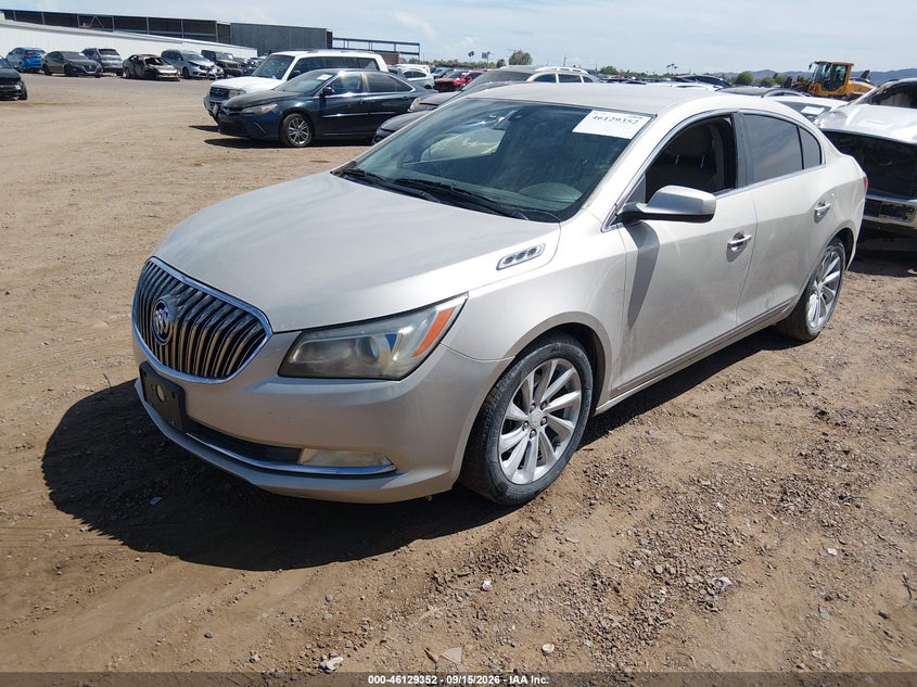 Vin: 1g4ga5g38ef233701, lot: 46629072, buick lacrosse 20142