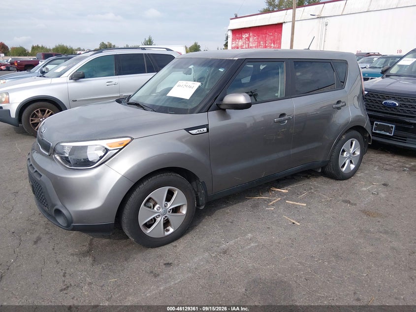 Vin: kndjn2a27f7133419, lot: 46629081, kia soul 20152