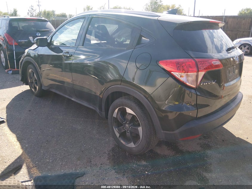 Vin: 3czru6h74jm712259, lot: 46629100, honda hr-v ex-l 20183
