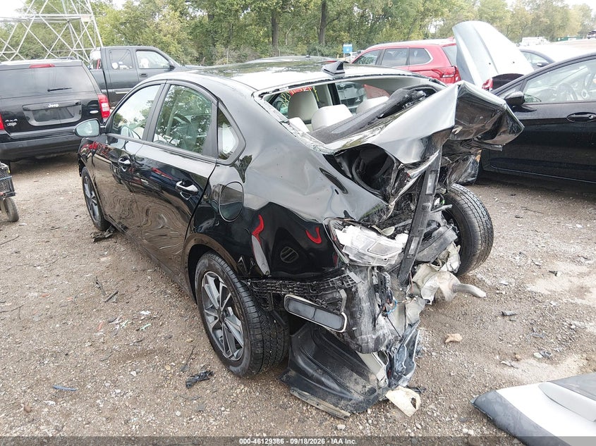 Vin: 3kpf24ad0pe549986, lot: 46629106, kia forte lxs 20233