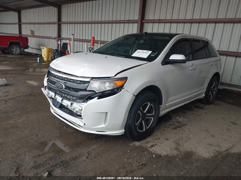 Vin: 2fmdk3ak7dbb97780, lot: 46629111, ford edge sport 20132