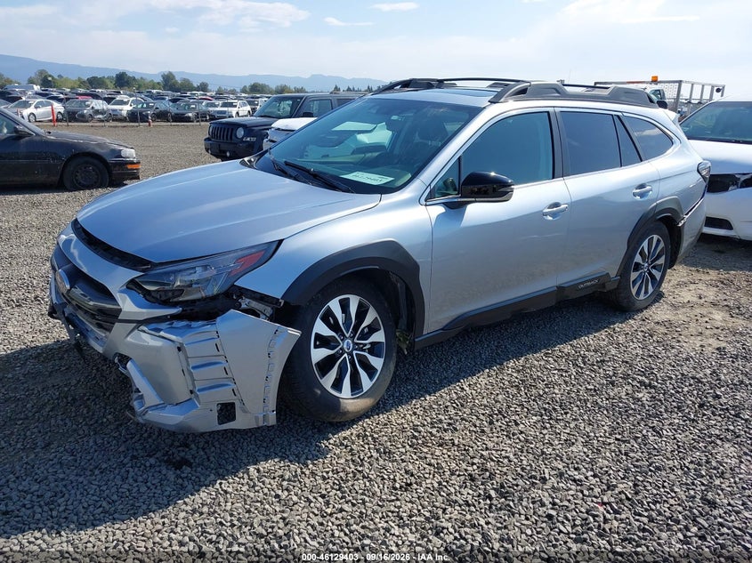 Vin: 4s4btanc7s3100523, lot: 46629123, subaru outback limited 20252