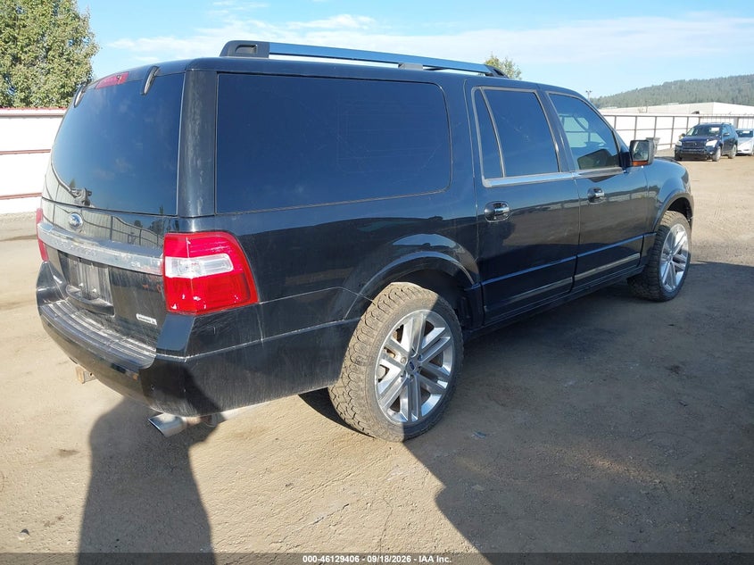 Vin: 1fmjk2at0gef02597, lot: 46629126, ford expedition el limited 20164