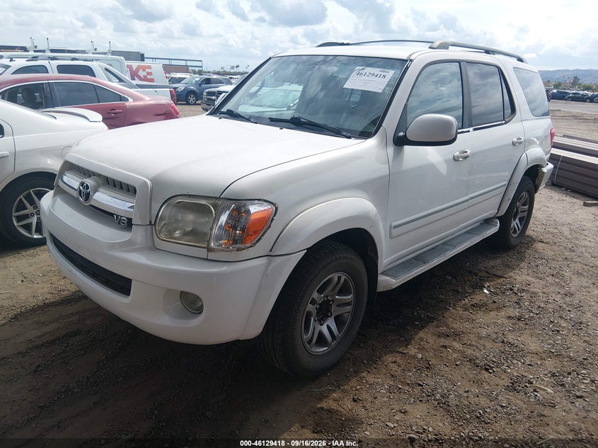 2006 Toyota Sequoia, Front End, IAAI, VIN 5TDZT34A16S275577 — photo 2