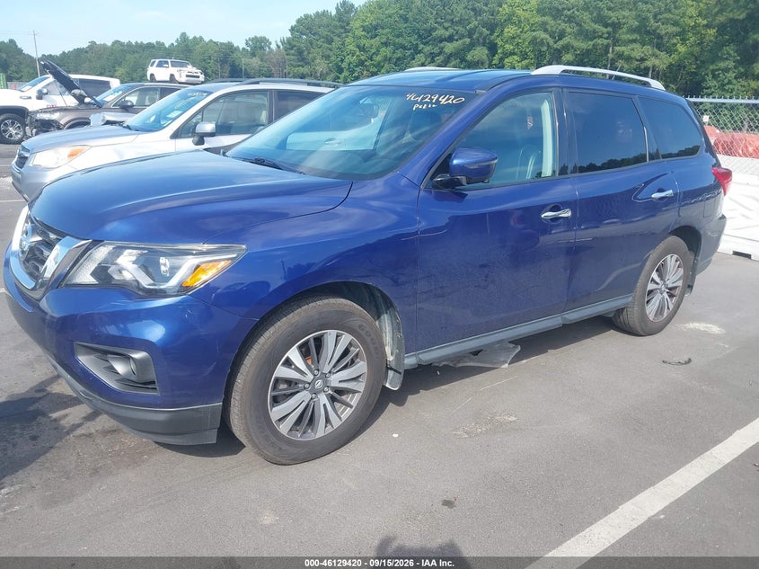 Vin: 5n1dr2mmxhc632624, lot: 46629140, nissan pathfinder sl 20172