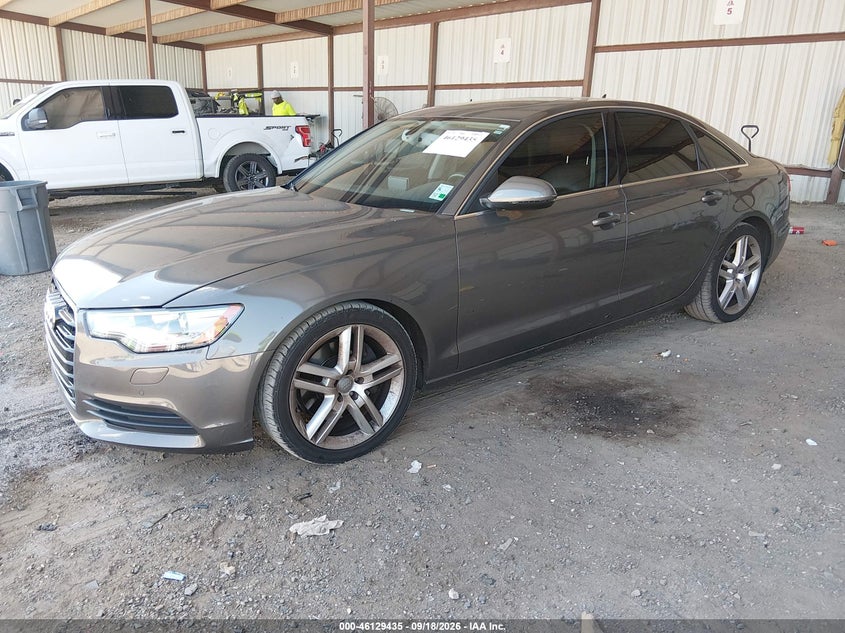 Vin: waudfafc4en104201, lot: 46629155, audi a6 2.0t premium 20142