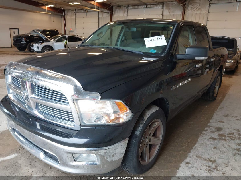 Vin: 1c6rd7lt8cs347795, lot: 46629161, ram 1500 big horn 20122