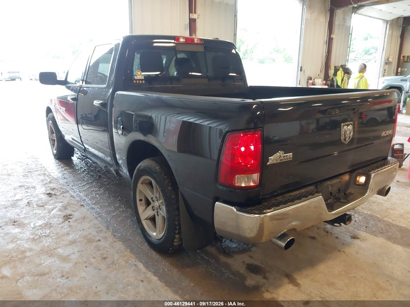 Vin: 1c6rd7lt8cs347795, lot: 46629161, ram 1500 big horn 20123