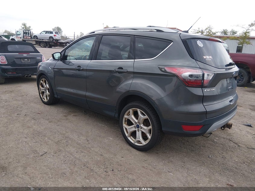 Vin: 1fmcu0j97hub30016, lot: 46629174, ford escape titanium 20173