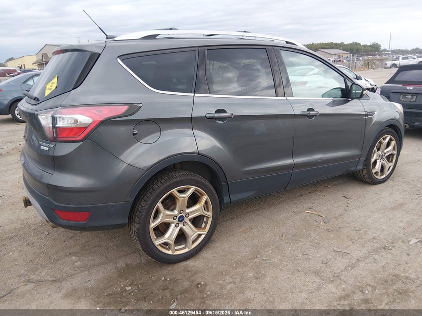 Vin: 1fmcu0j97hub30016, lot: 46629174, ford escape titanium 20174