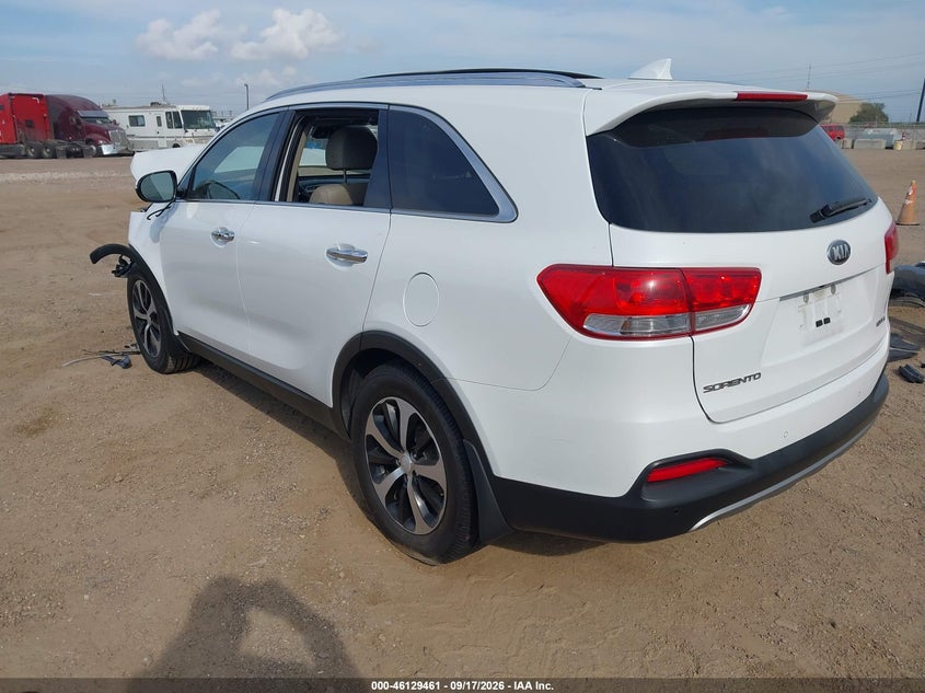 Vin: 5xyph4a53jg406083, lot: 46629181, kia sorento 3.3l ex 20183