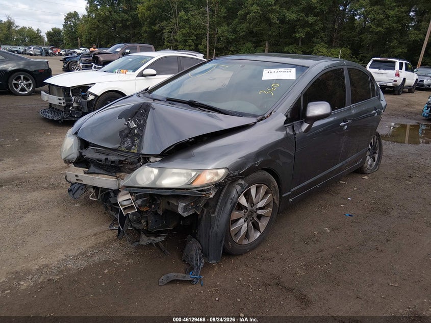 Vin: 19xfa1f9xbe000147, lot: 46629188, honda civic ex-l 20112
