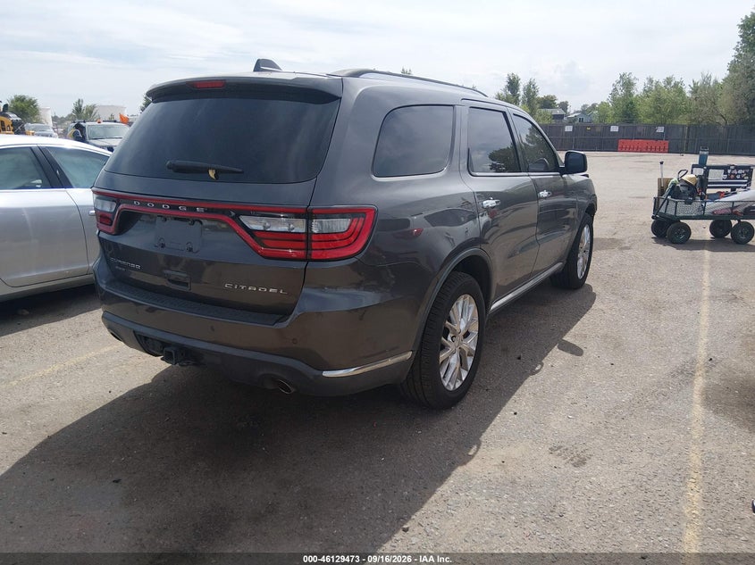 Vin: 1c4rdjeg1ec370676, lot: 46629193, dodge durango citadel 20144