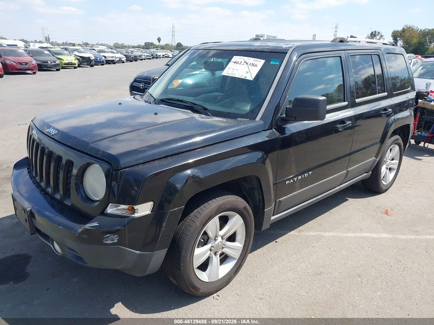 Vin: 1c4njpcb2ed570266, lot: 46629206, jeep patriot limited 20142