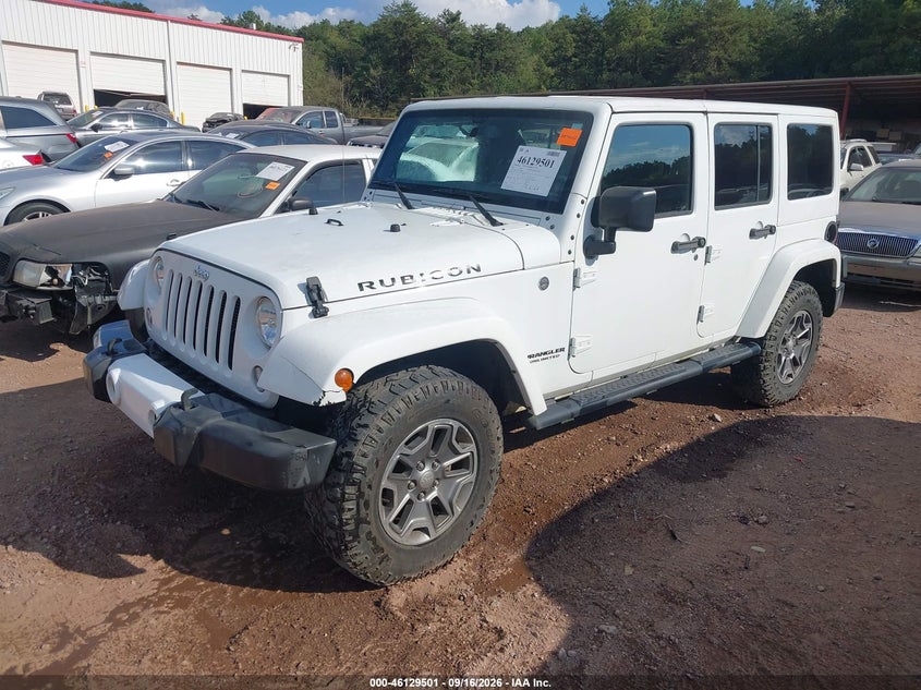 Vin: 1c4bjwfg4gl266854, lot: 46629221, jeep wrangler unlimited rubicon 20162