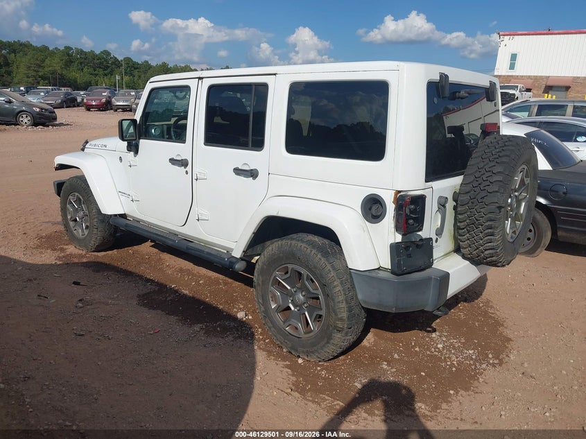 Vin: 1c4bjwfg4gl266854, lot: 46629221, jeep wrangler unlimited rubicon 20163