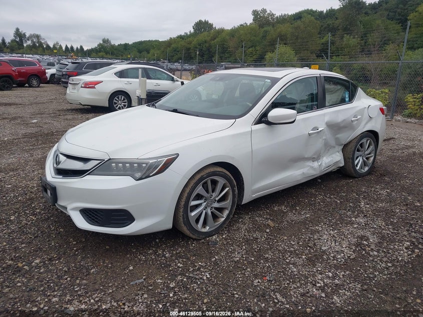 2017 Acura ILX, Left Side, IAAI, VIN 19UDE2F70HA011929 — photo 2