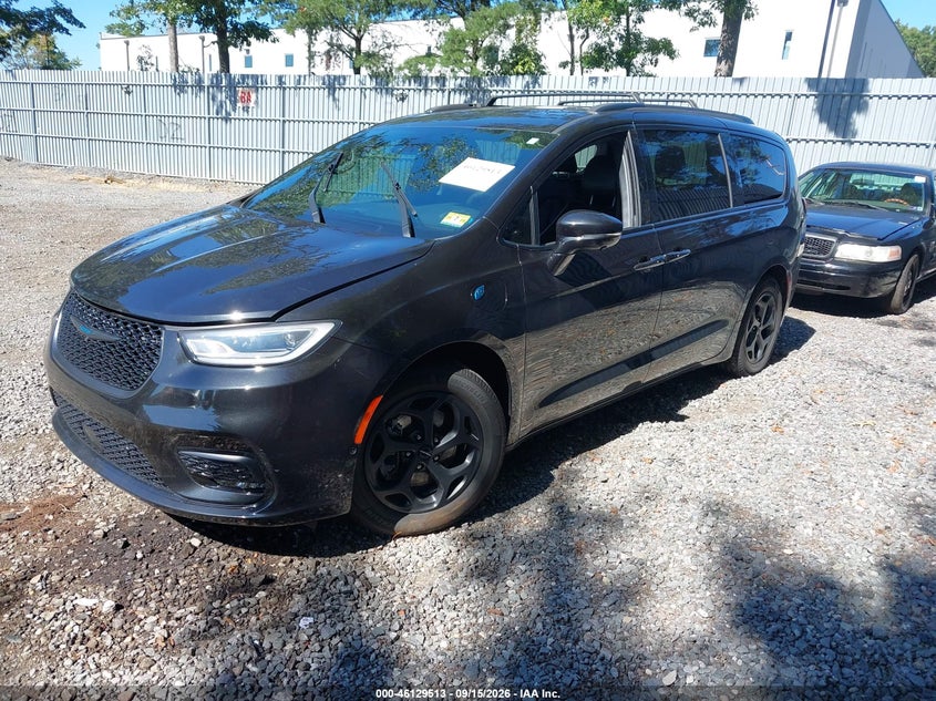 Vin: 2c4rc1s79mr569472, lot: 46629233, chrysler pacifica hybrid limited 20212