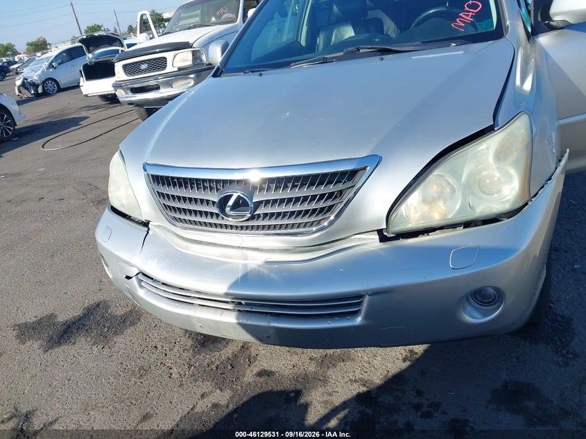 LEXUS RX 400H 2006 VIN JTJGW31UX60002098