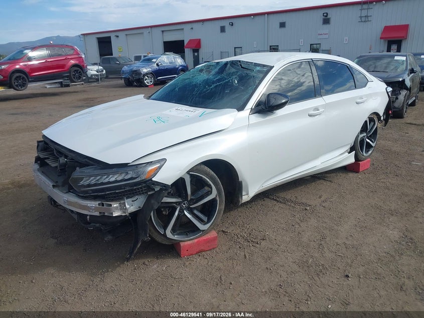 Vin: 1hgcv1f49ma054218, lot: 46629261, honda accord sport special edition 20212
