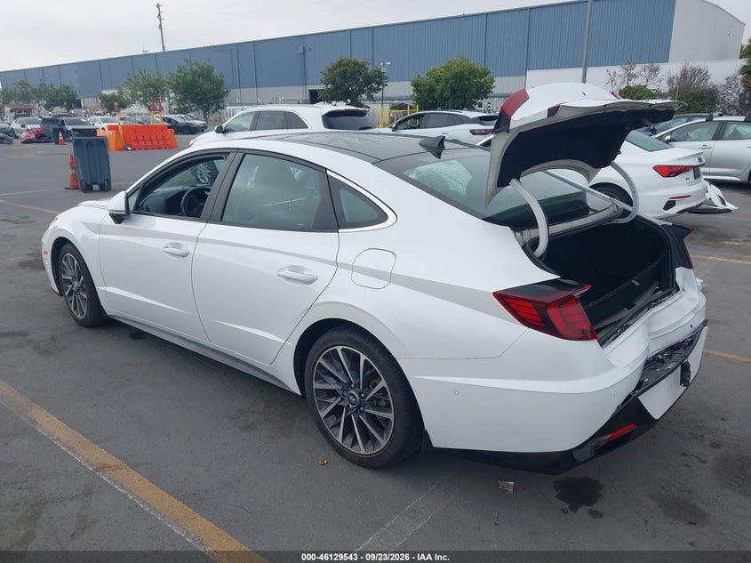 Vin: kmhl34j21na191596, lot: 46629263, hyundai sonata limited 20223
