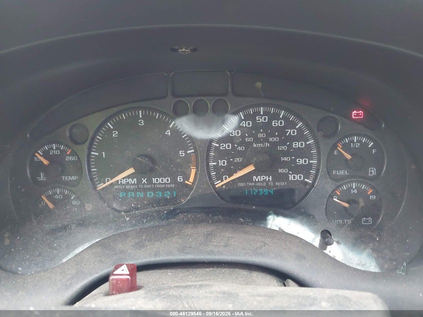 CHEVROLET S-10 2002 VIN 1GCCS19W528195795